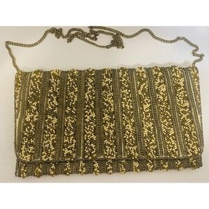 Handmade Artisan Beaded Clutch Handbag